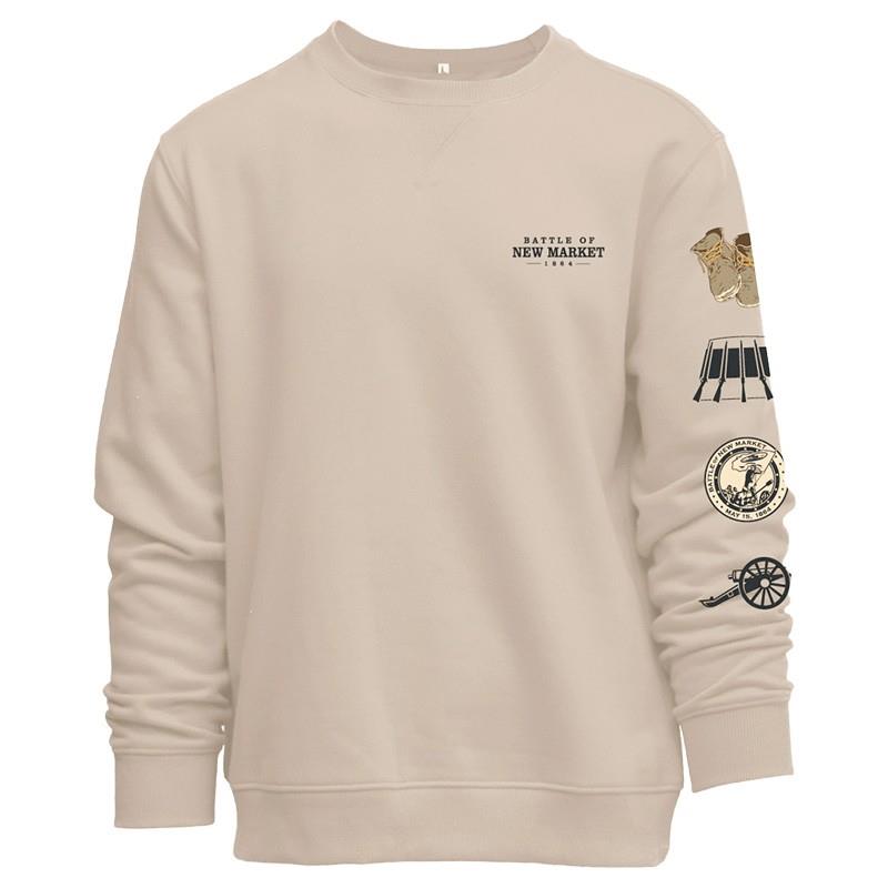 Sweatshirt, Battle of New Market w/Logos Crew
